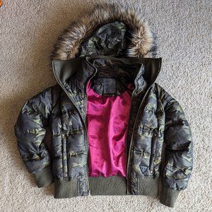 Guess Camo Puffer Jacket